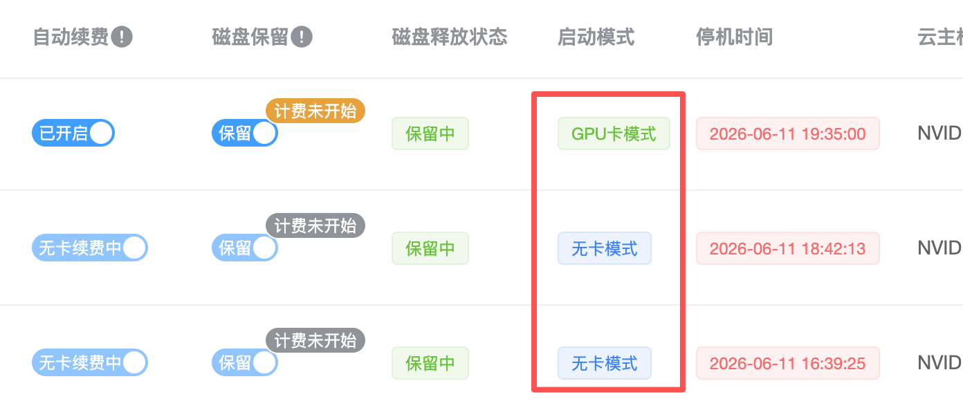 启动模式列